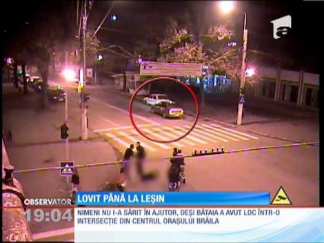 IMAGINI SOCANTE! Lovit până la leşin