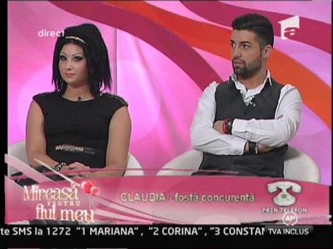 Claudia, fostă concurentă: "Am încredere în Sorin"