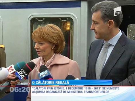 De Ziua Naţională a României, principesa Margareta şi principele Radu au pornit în călătoria cu trenul regal
