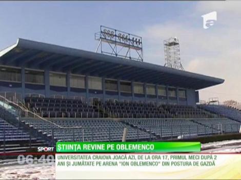 Universitatea Craiova revine pe arena "Ion Oblemenco"