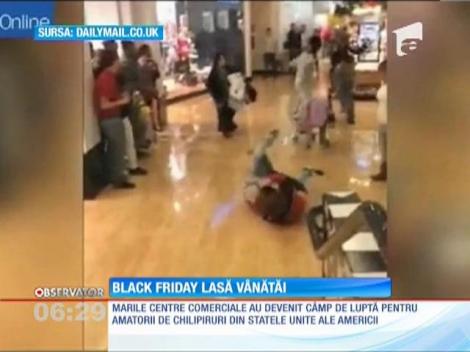Black Friday a adus lupte ca în ringul de box în magazinele din SUA