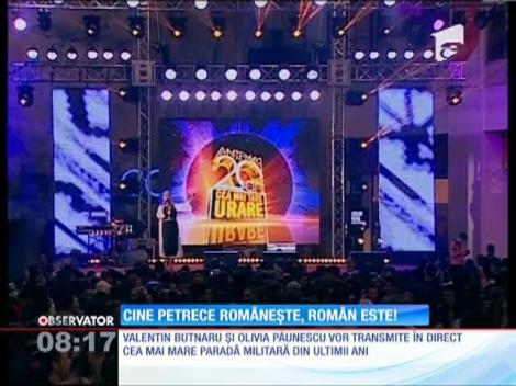 Petrece româneşte alături de Antena 1