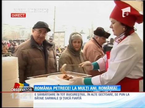 2000 de porţii de fasole cu ciolan, de Ziua Naţională a României