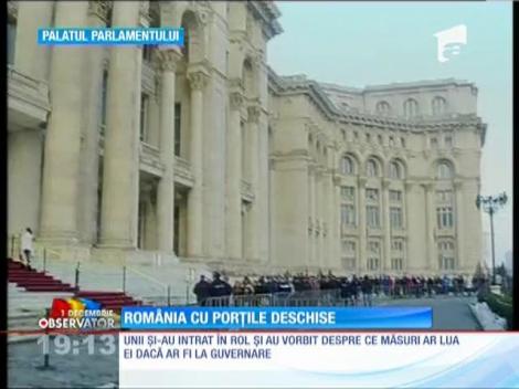 De ziua ei, România şi-a deschis porţile în faţa curioşilor