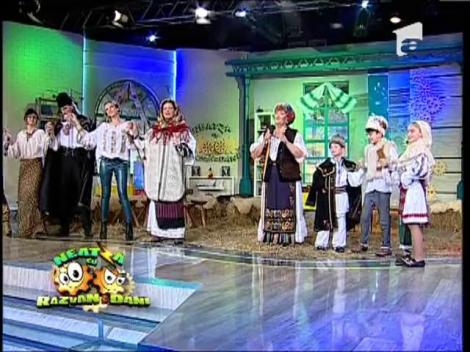 Răzvan și Dani "au întins hora mare" cu Veta Biriș