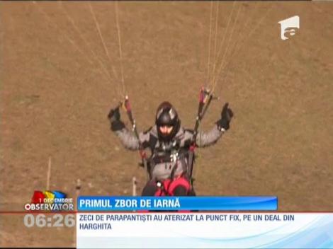 Întrecerea parapantiştilor din Harghita