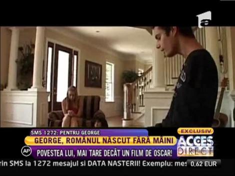George, chitaristul român fără mâini, crescut în SUA, a revenit la ”Acces Direct” și se pregătește să devină tată