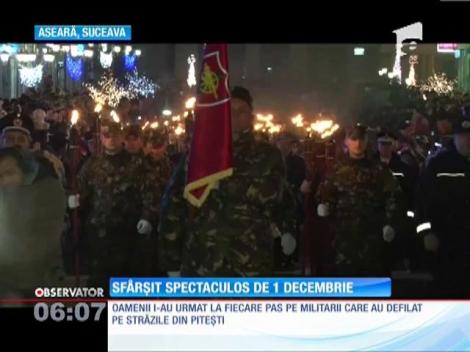 Festivităţile dedicate zilei naţionale s-au încheiat în mod spectaculos