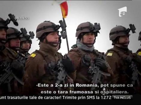 Străinii au defilat de Ziua Naţională a României