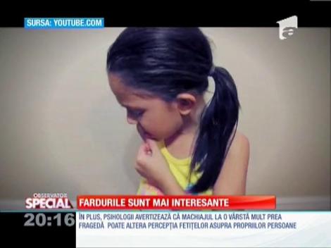 SPECIAL! Fardurile destinate copiilor, nocive pentru organism