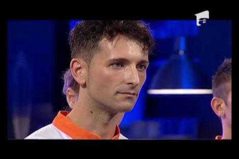 Cristian Carabageac a fost eliminat din competiţia Top Chef