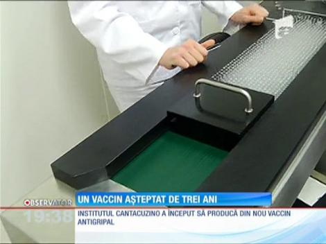 Institutul Cantacuzino produce, din nou, vaccin antigripal!