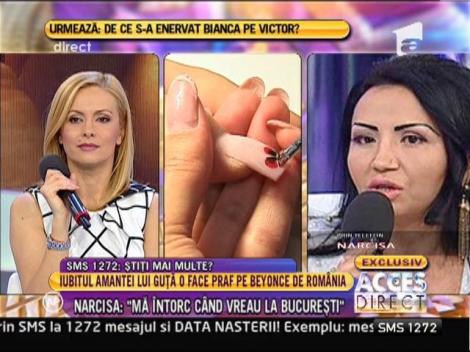 Narcisa: "Mădălina e doar un accesoriu pentru Guţă"