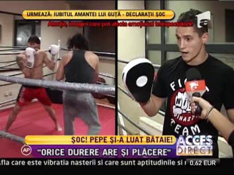 Pepe, bătut de la un luptător K1