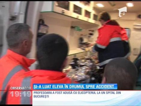 Şi-a condus eleva spre drumul morţii