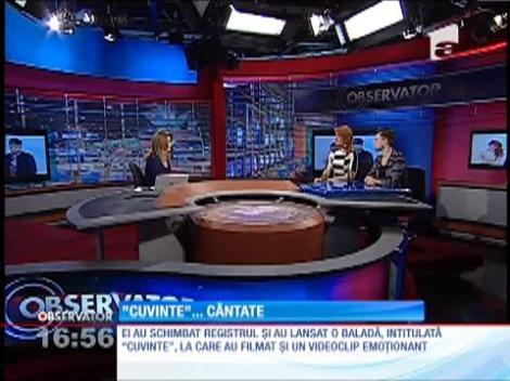 Crush și Alexandra Ungureanu au lansat o baladă de dragoste