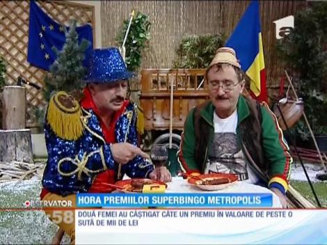 Hora premiilor, de 1 decembrie, la Super Bingo Metropolis!
