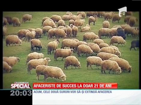 Două gemene, afaceriste de succes la doar 21 de ani