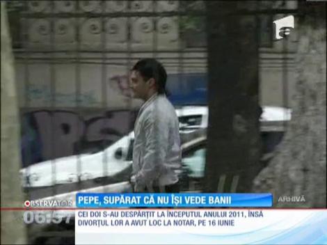 Pepe nu a primit încă despăgubirile de la Oana Zăvoranu. Vedeta îi datorează 10.000 de lei