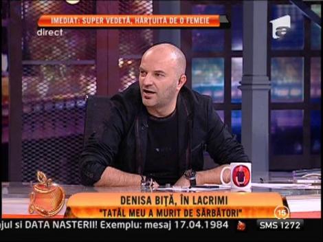 Denisa Biță, în lacrimi: "Tatăl meu a murit de sărbători!"