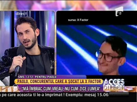Paolo Lagana, cel mai controversat concurent de la X Factor: "Nu am un iubit!"