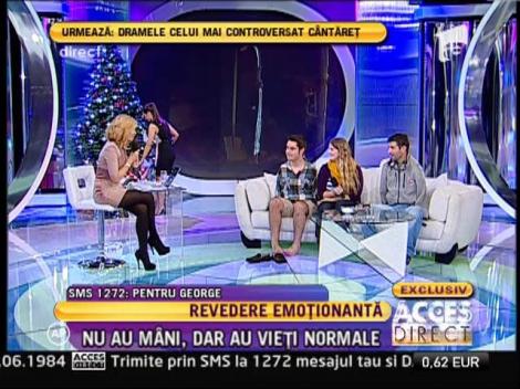 Marian şi-a pierdut braţele la 11 ani, dar nu s-a lăsat doborât de probleme!