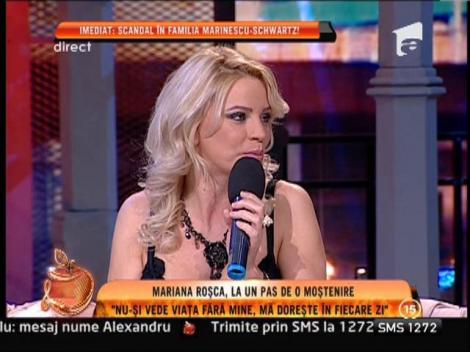 Mariana Roşca, la un pas de o moştenire!