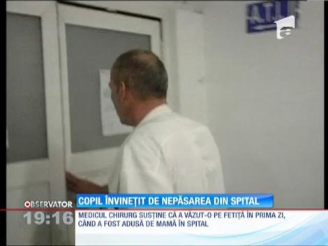 Târgu-Jiu: O fetiţa de trei ani a făcut febră puternică şi s-a învineţit din cauza indiferenţei medicilor