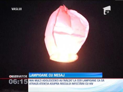 100 de lampioane lansate să atragă atenţia asupra riscului infectării cu virusul HIV