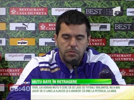 Spiridon Mutu:  "Adrian Mutu s-a plictisit de fotbal. I-am zis să se retragă"