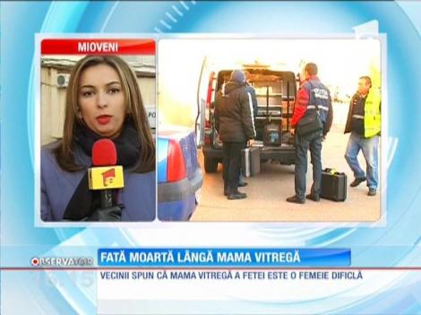 Fata găsită decedată lângă mama vitregă