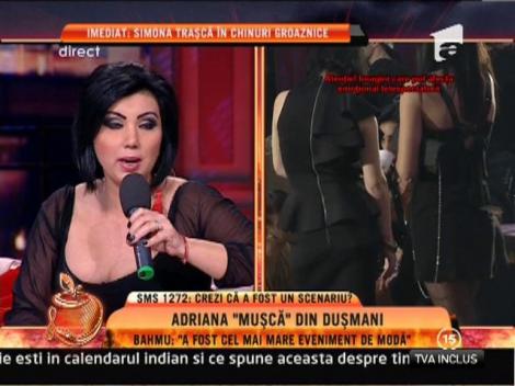 Adriana Bahmuţeanu: "Nu am nevoie de strategii să apar la TV"