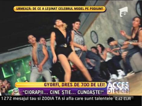 Daniela Gyorfi a purtat un dres prețios, care se găsește și în garderoba lui Beyonce