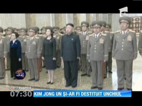 Unchiul liderului nord-coreean Kim Jong Un a fost destituit