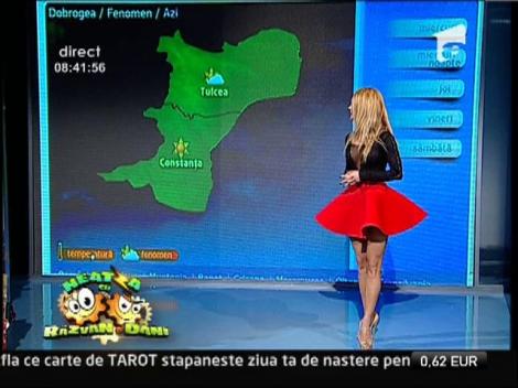 Vremea cu Flavia Mihășan: ”Vremea se răcește din ce în ce mai mult”