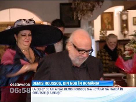 Demis Roussos s-a întors la Bucureşti