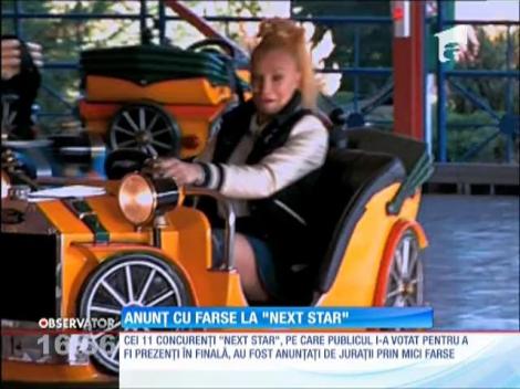 Anunţ cu farse la "Next Star"