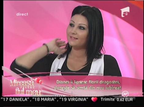 Dianei îi lipsesc fiorii dragostei, doreşte să simtă din nou iubirea!