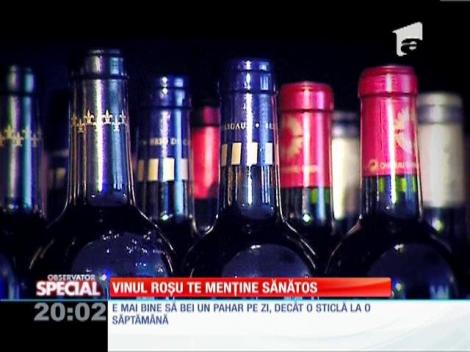 SPECIAL! Vinul roşu, ca tratament