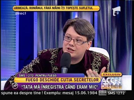 Fuego la vârsta de 2 ani cântând "Hora unirii"!