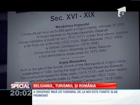 Belgianul, turismul si Romania