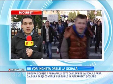 Elevii din Târgovişte nu vor îngheţa orele la şcoală