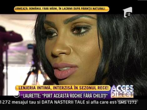 Laurette, fără lenjerie intimă