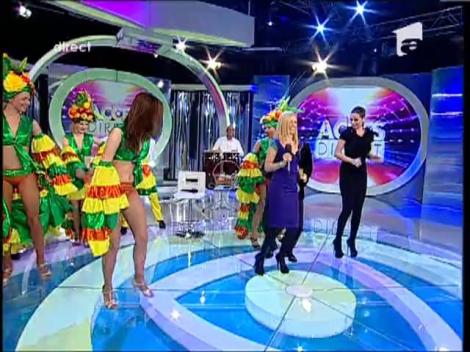 Wilmark si Simona Gherghe danseaza la "Acces Direct"
