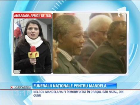 Zeci de mii de oameni au ieşit în stradă pentru Nelson Mandela