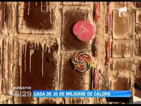 Casă de turtă dulce, în Texas