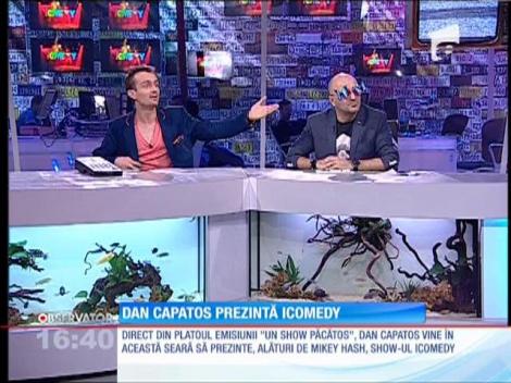 Dan Capatos s-a accidentat la iComedy! Urmăriţi întreaga aventură, în această seară, la Antena 1