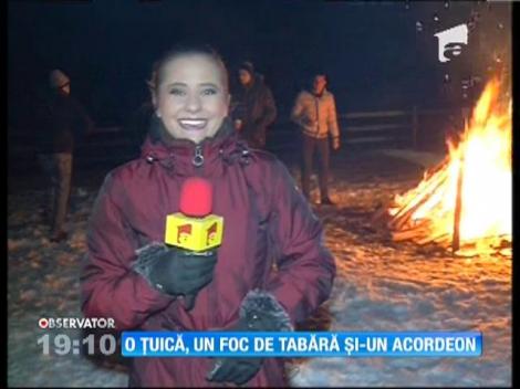 Turiştii au luat cu asalt pârtiile de la munte