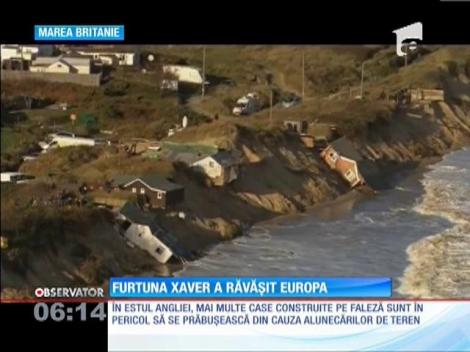 Furtuna Xaver a facut ravagii în Europa