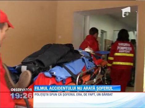 Accident spectaculos surprins de camerele de supraveghere